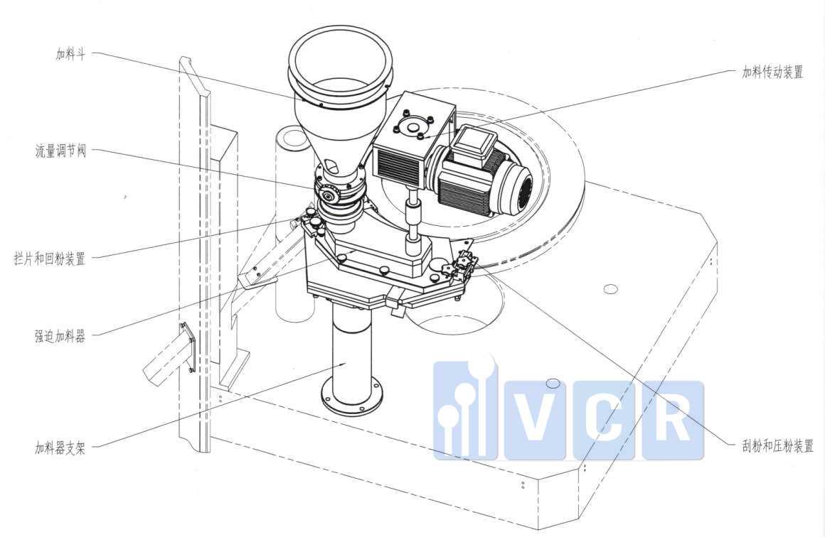 vcr parts diagram