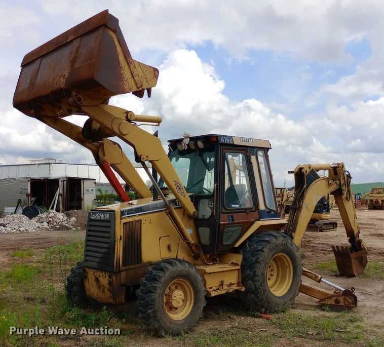 cat 416b backhoe parts diagram