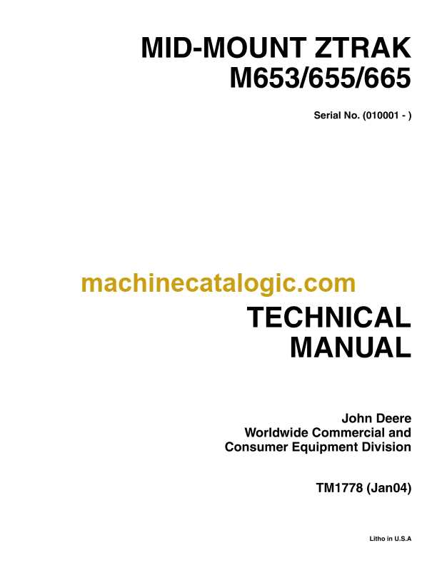 john deere m655 parts diagram