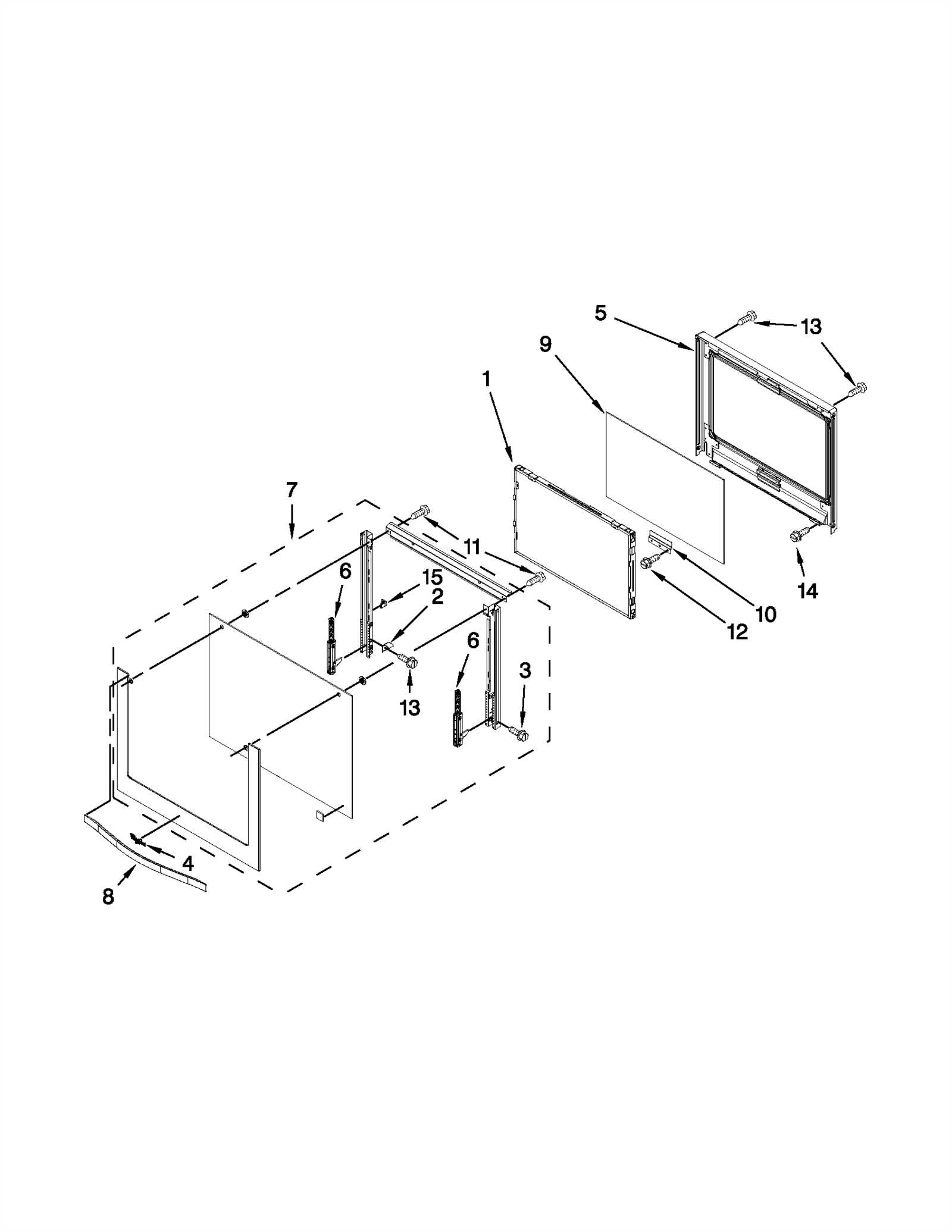 whirlpool oven parts diagram