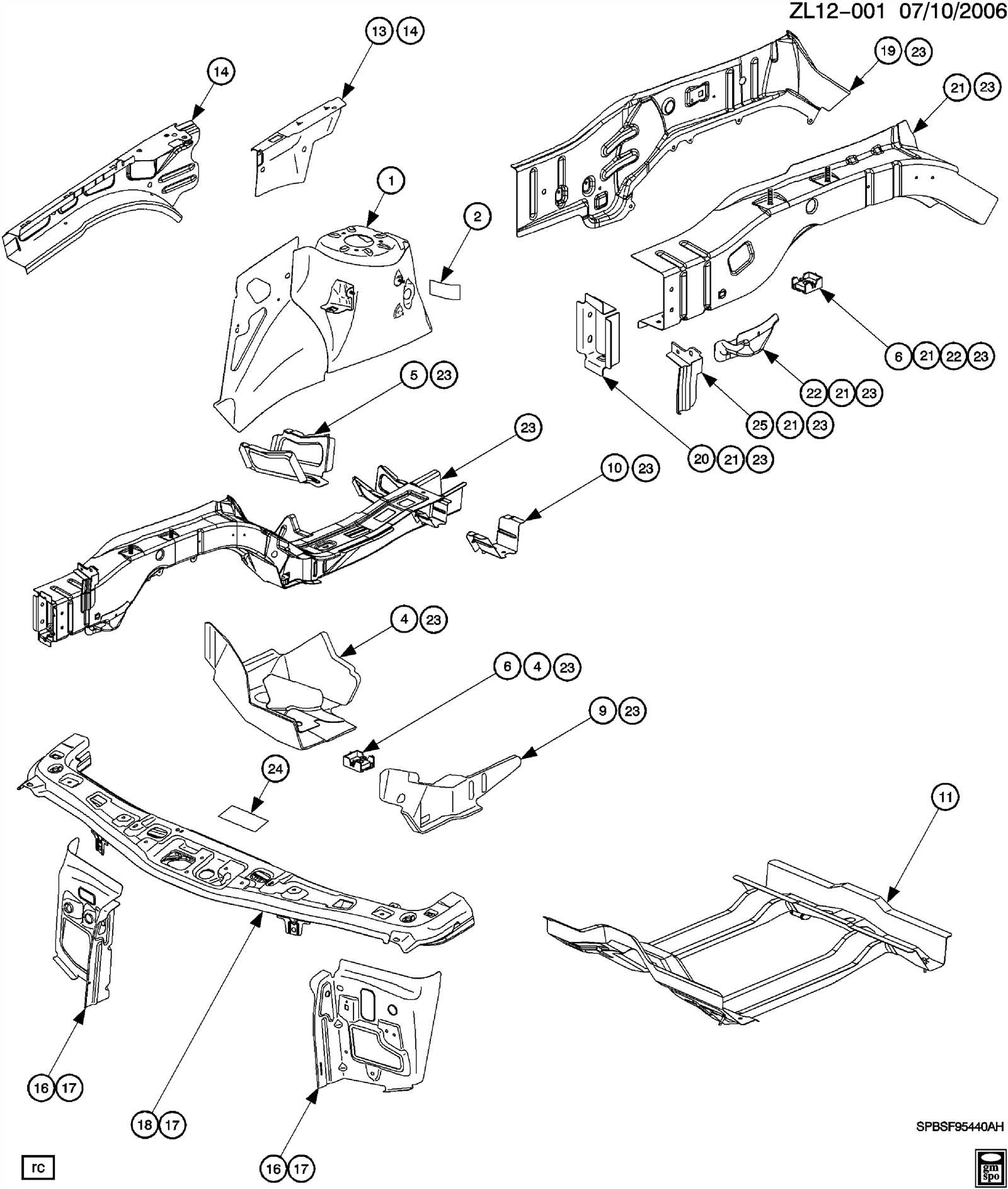 saturn vue parts diagram