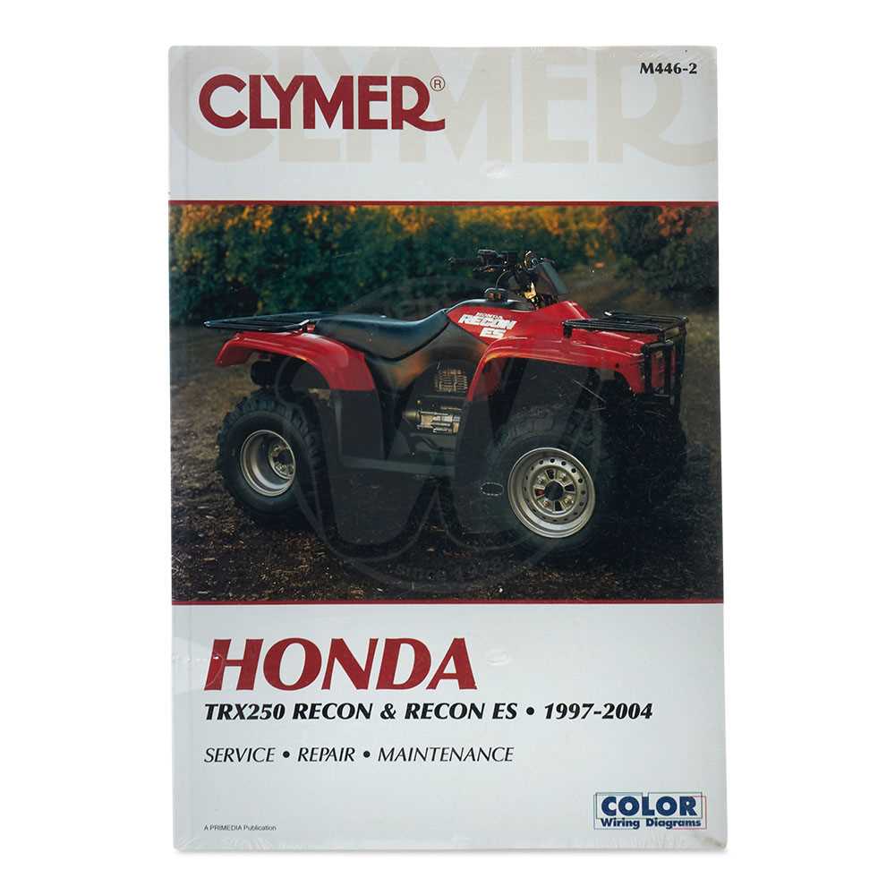 2002 honda rancher 350 parts diagram