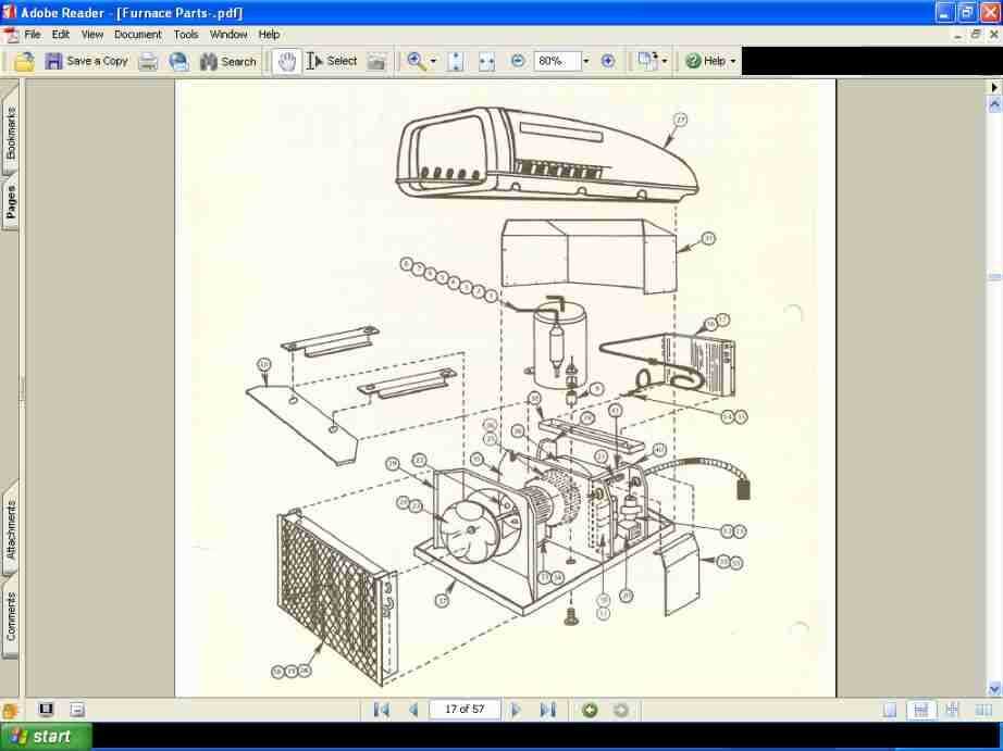 dometic duo therm parts diagram