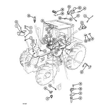 john deere 4240 parts diagram