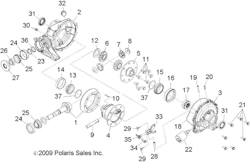 polaris ranger parts diagram