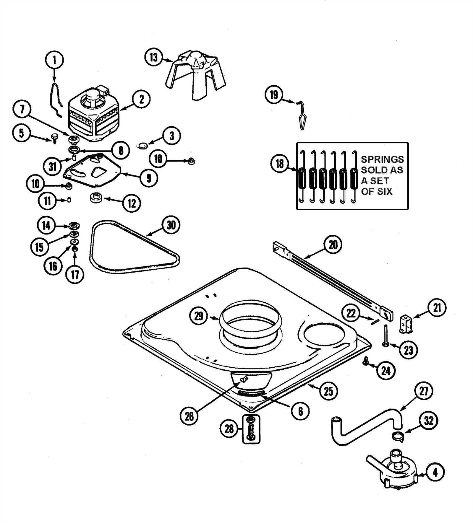 admiral dryer parts diagram