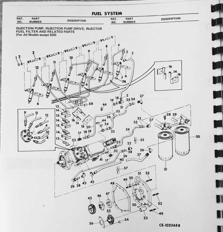 dt466 engine parts diagram