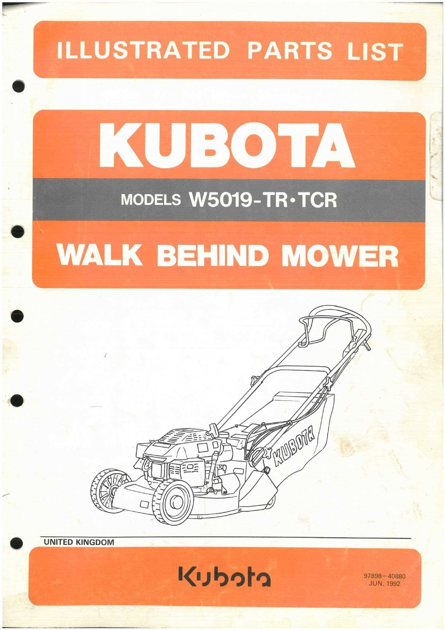 kubota t2080 parts diagram