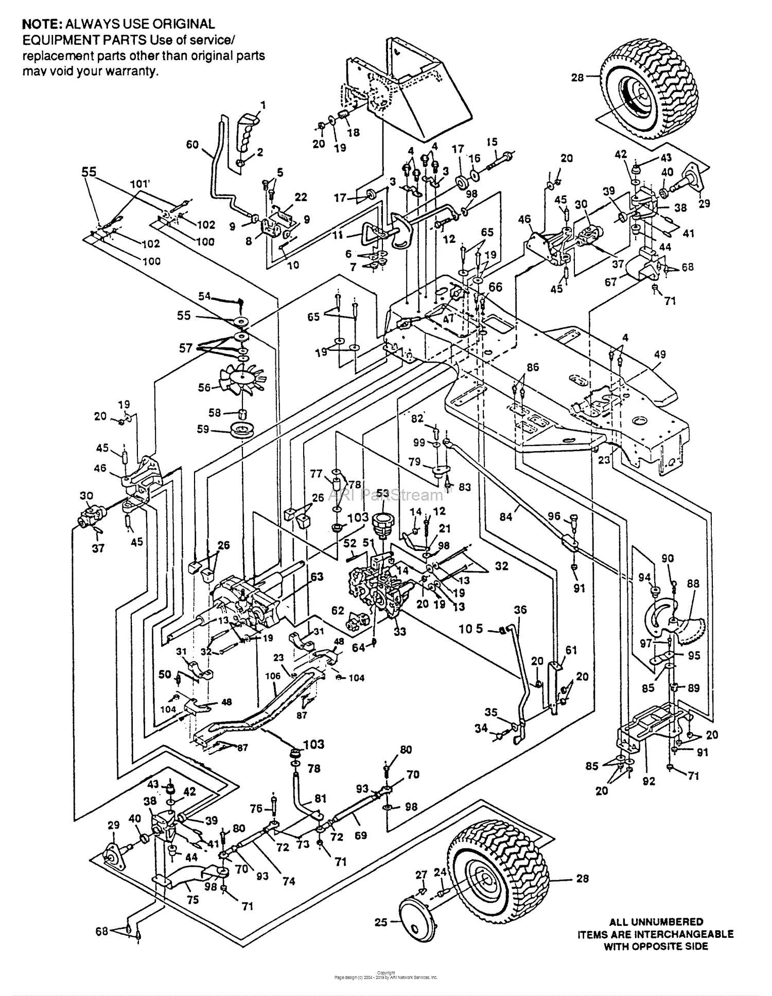 john deere 68 parts diagram