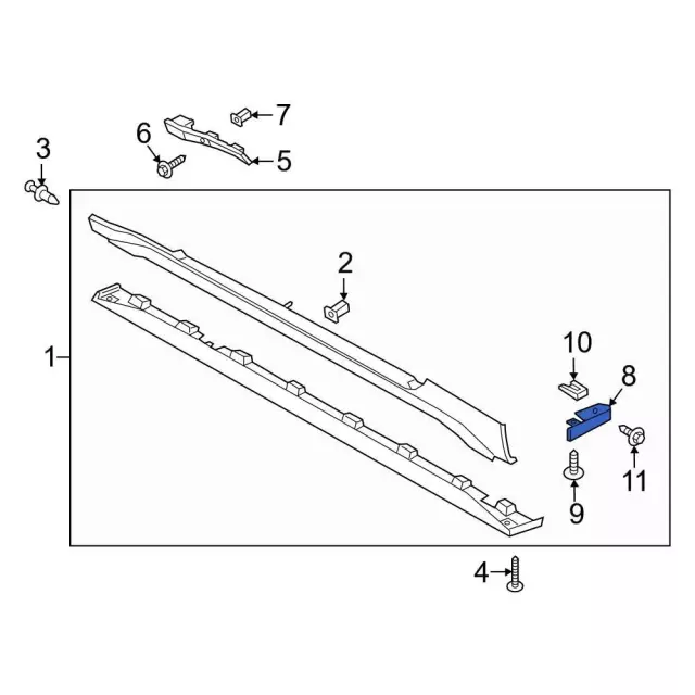 2016 ford mustang parts diagram