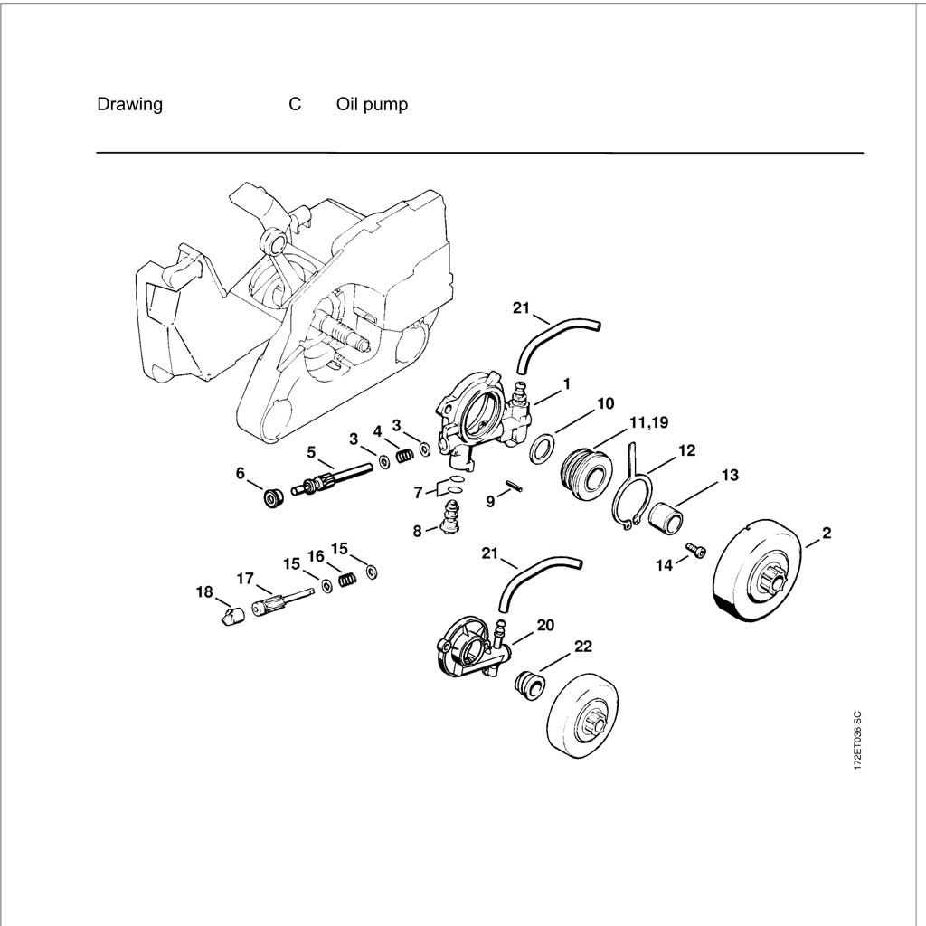 stihl chainsaw ms250 parts diagram