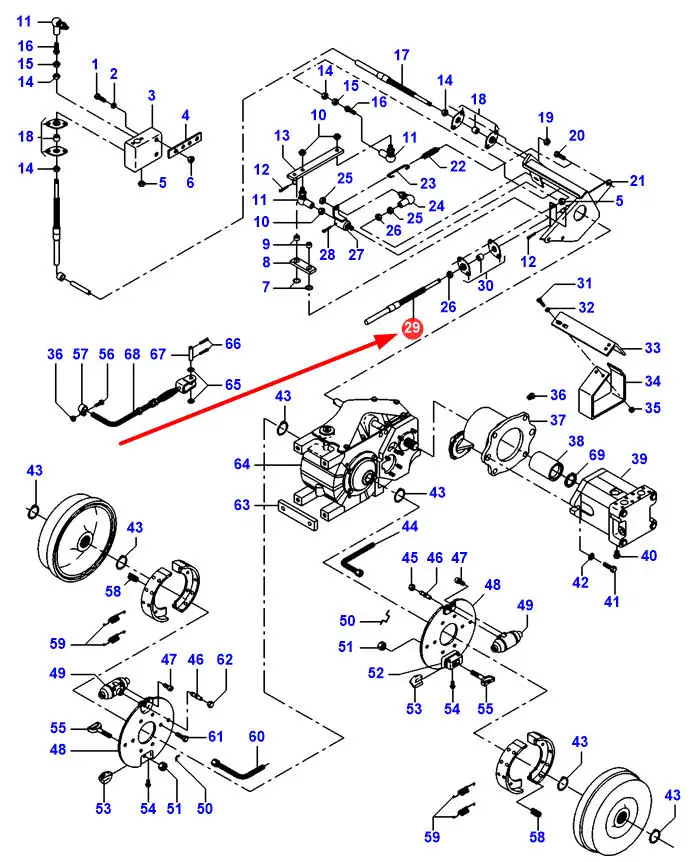 husqvarna st230p parts diagram