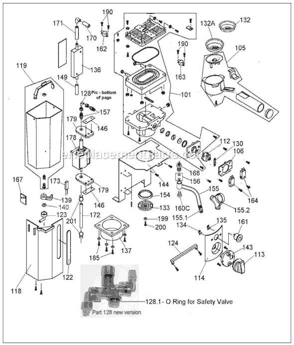 breville 800esxl parts diagram