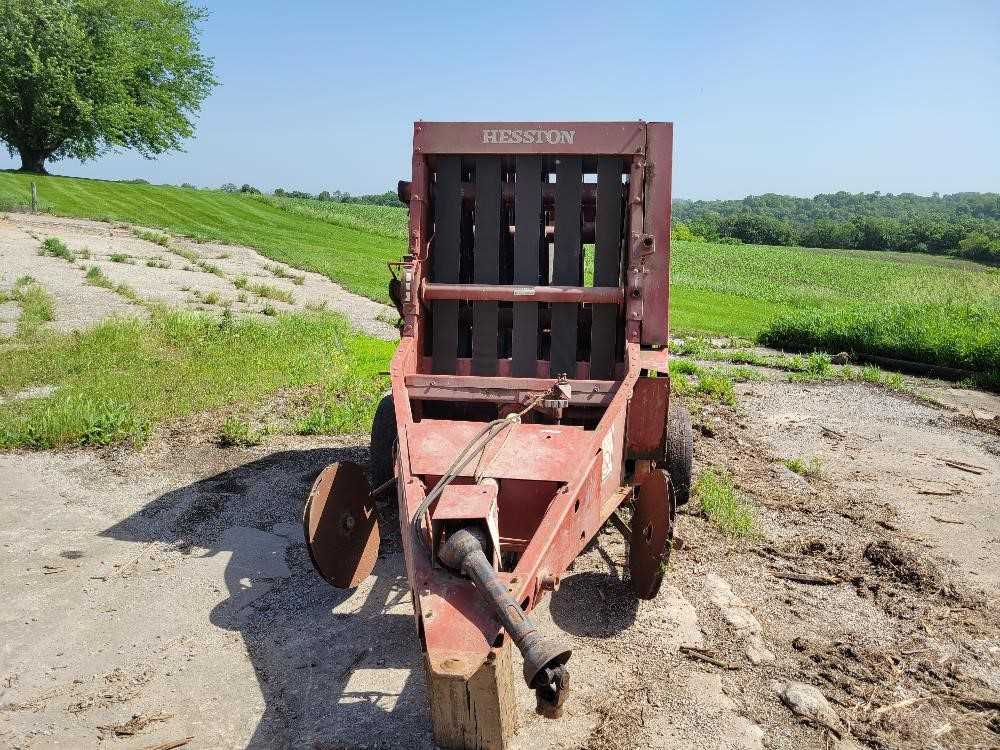 hesston 5530 round baler parts diagram