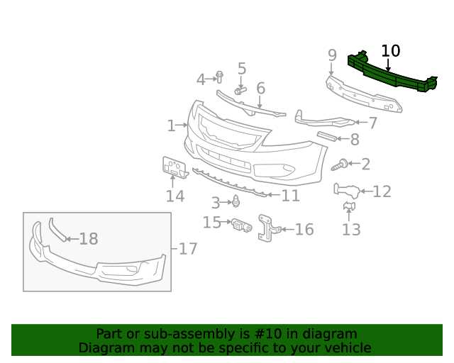 2008 honda accord engine parts diagram