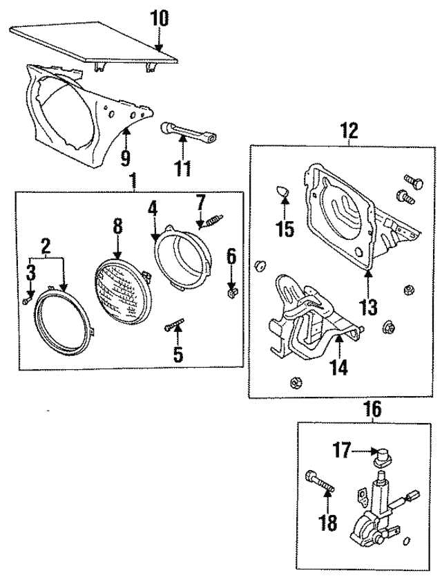 na miata parts diagram