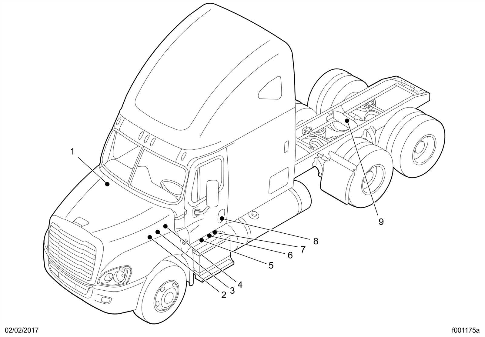 freightliner m2 parts diagram