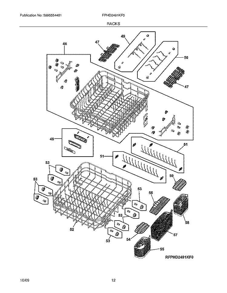 frigidaire professional dishwasher parts diagram