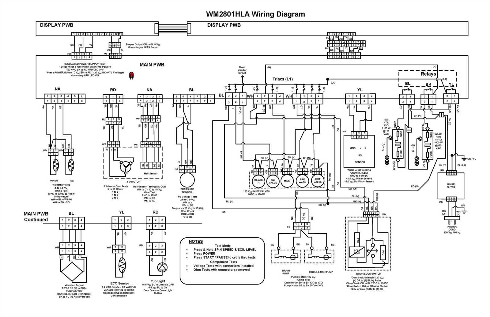 front load washing machine parts diagram