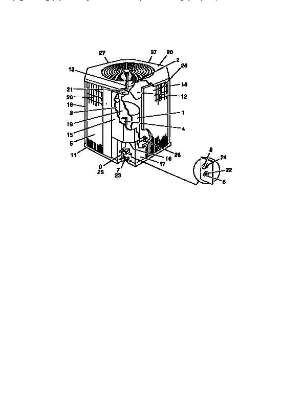 york parts diagram