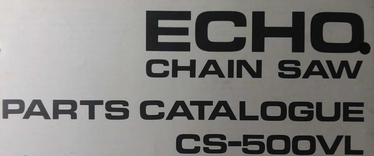 echo pole saw parts diagram