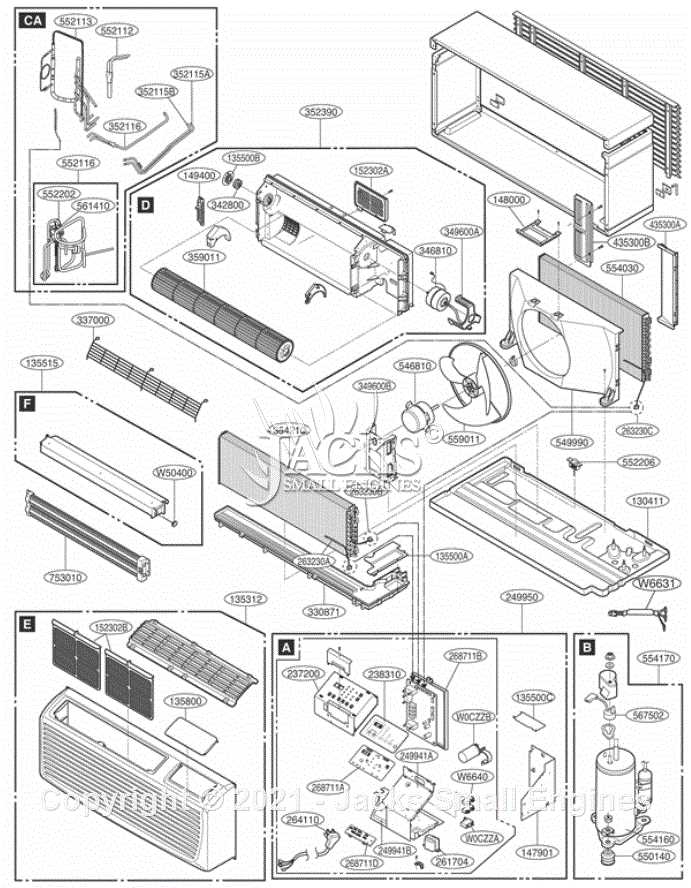 ac parts diagram