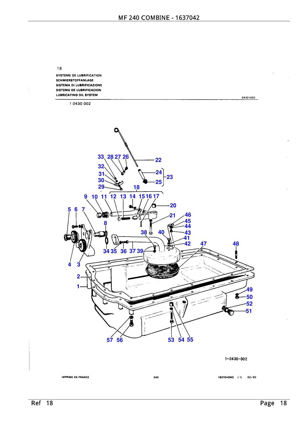 massey ferguson 240 parts diagram