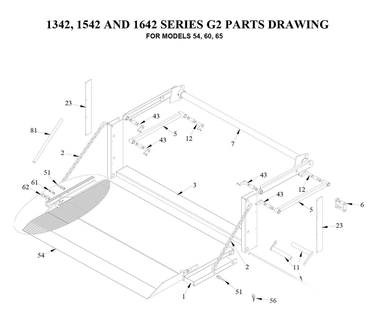 gate parts diagram