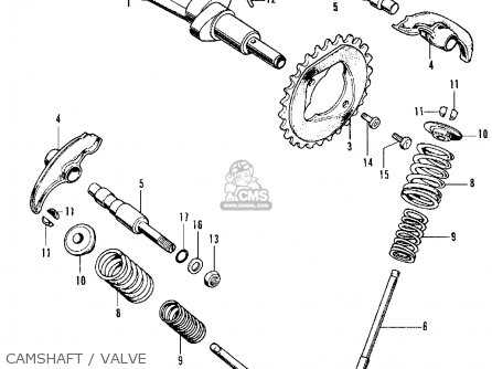 1971 honda cb350 parts diagram