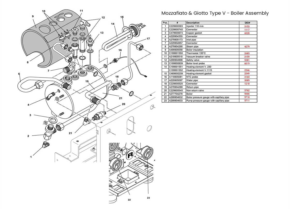 rocket cellini parts diagram