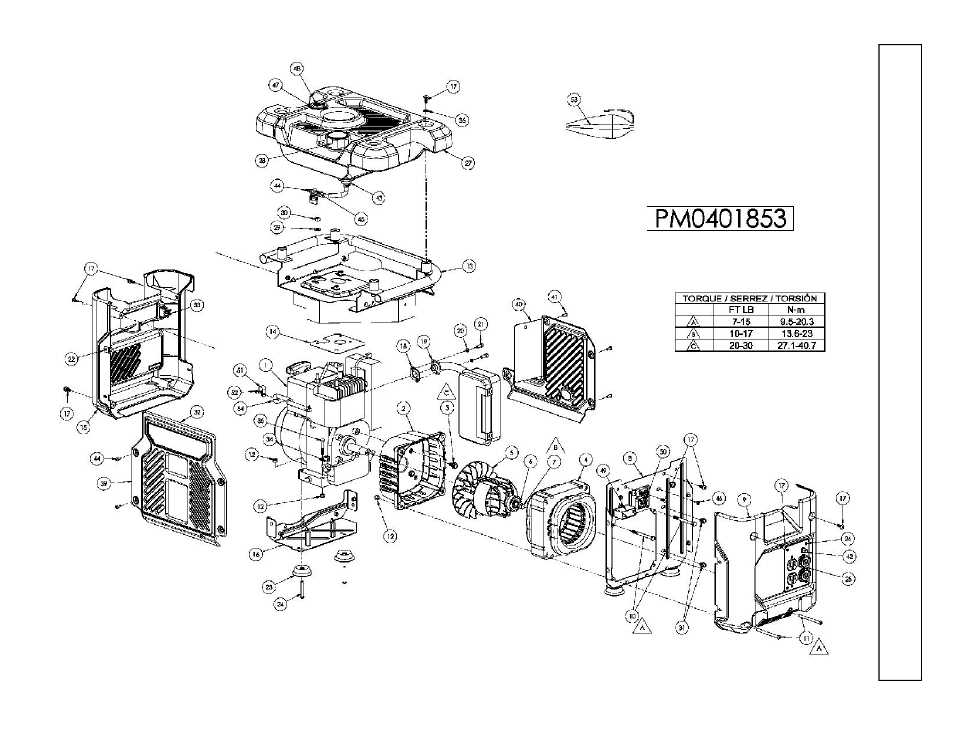 generac 4000exl parts diagram