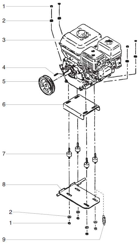 generac power washer parts diagram