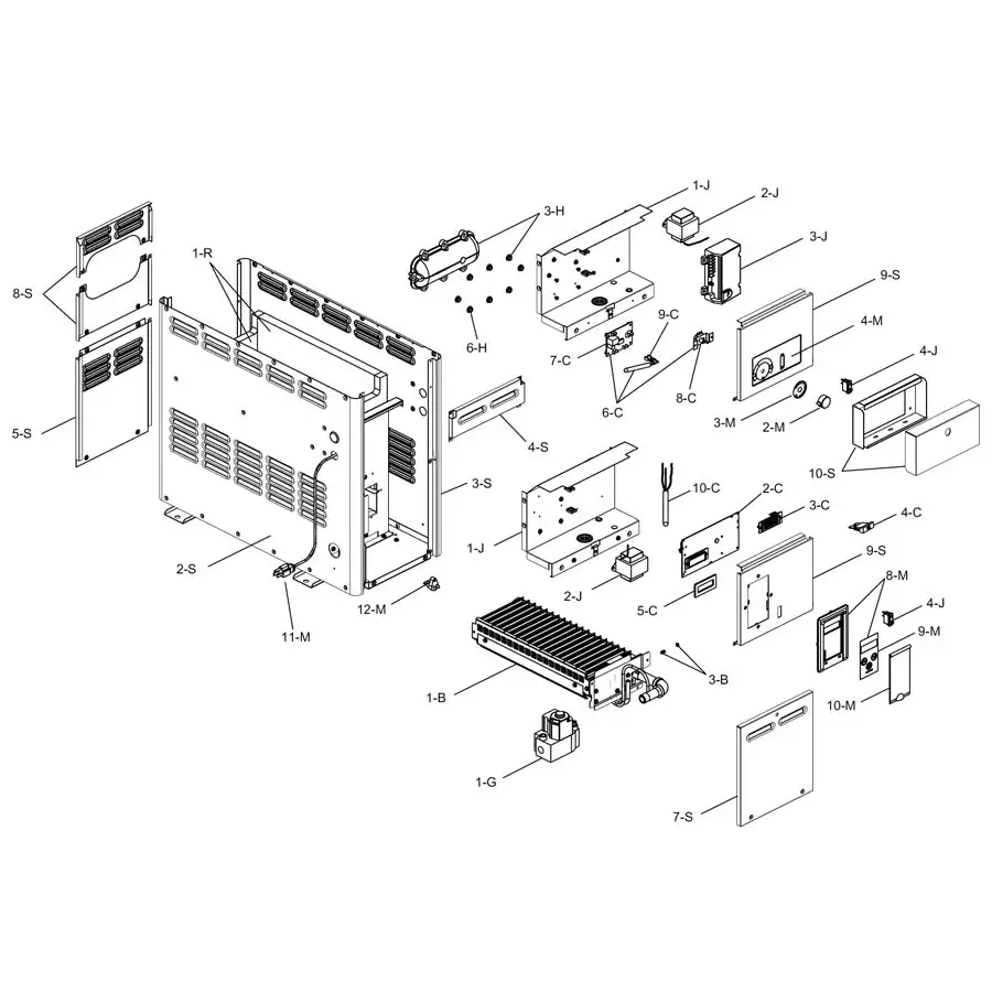 raypak parts diagram