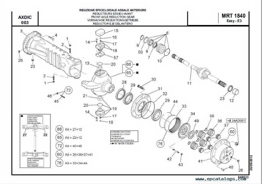 manitou parts diagram