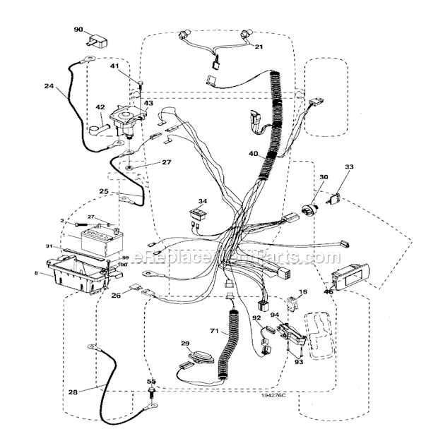 ys4500 parts diagram