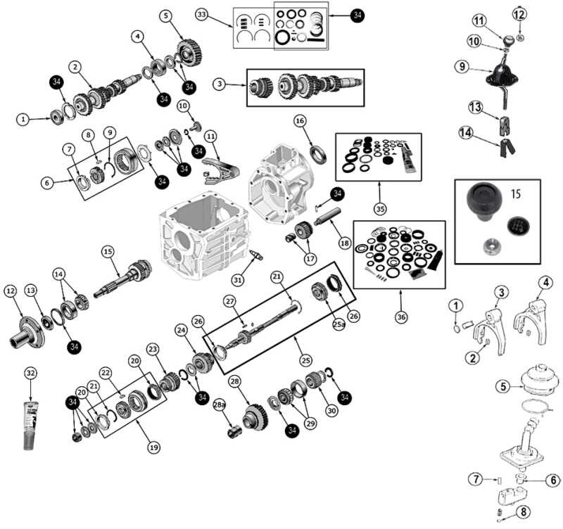 jeep xj parts diagram