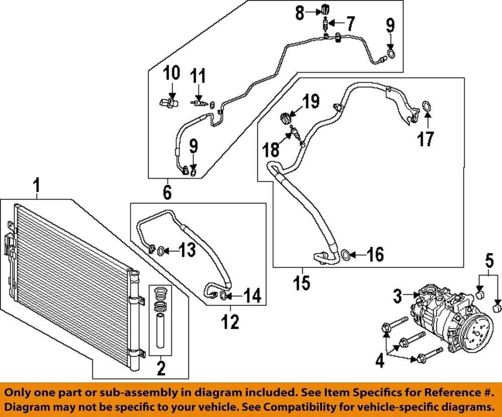 air conditioner compressor parts diagram