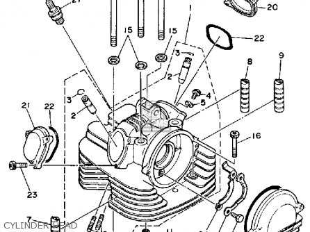 yamaha moto 4 parts diagram