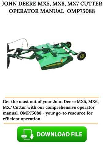 john deere mx7 parts diagram