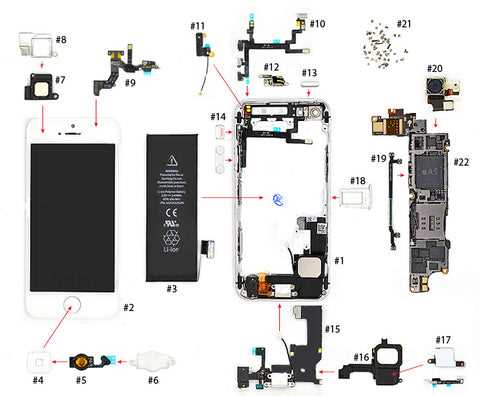 samsung s8 parts diagram