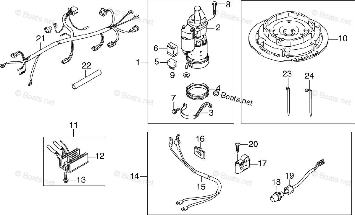 evinrude 9.9 parts diagram