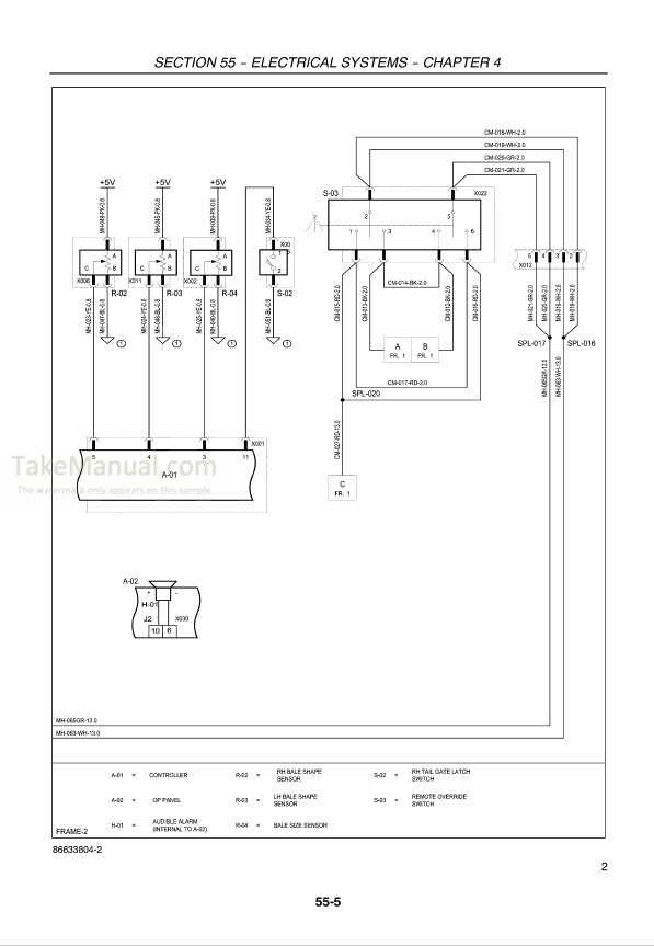 new holland br7060 parts diagram