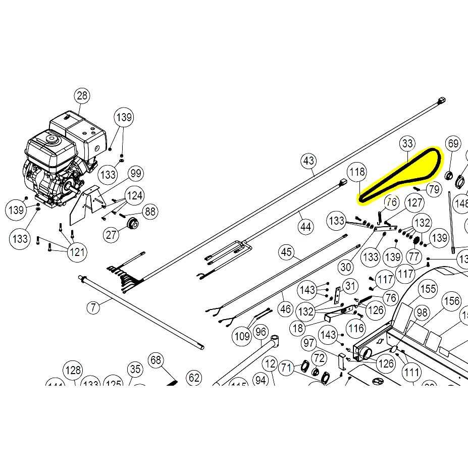 bercomac snowblower parts diagram