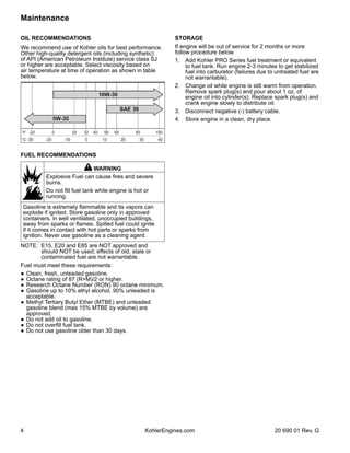 kohler sv470 parts diagram