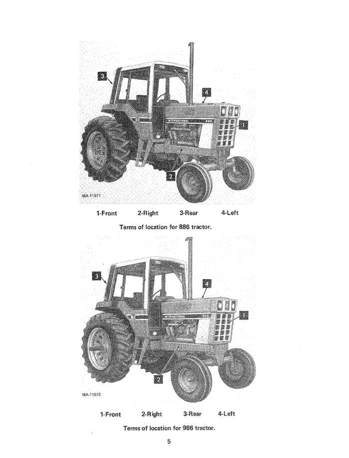 ih 986 parts diagram