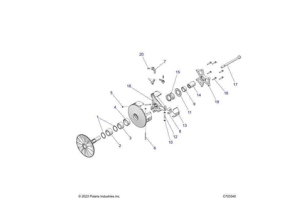 polaris ranger parts diagram