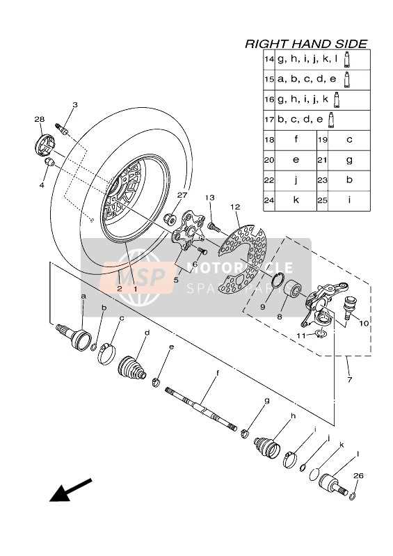 2007 yamaha grizzly 700 parts diagram