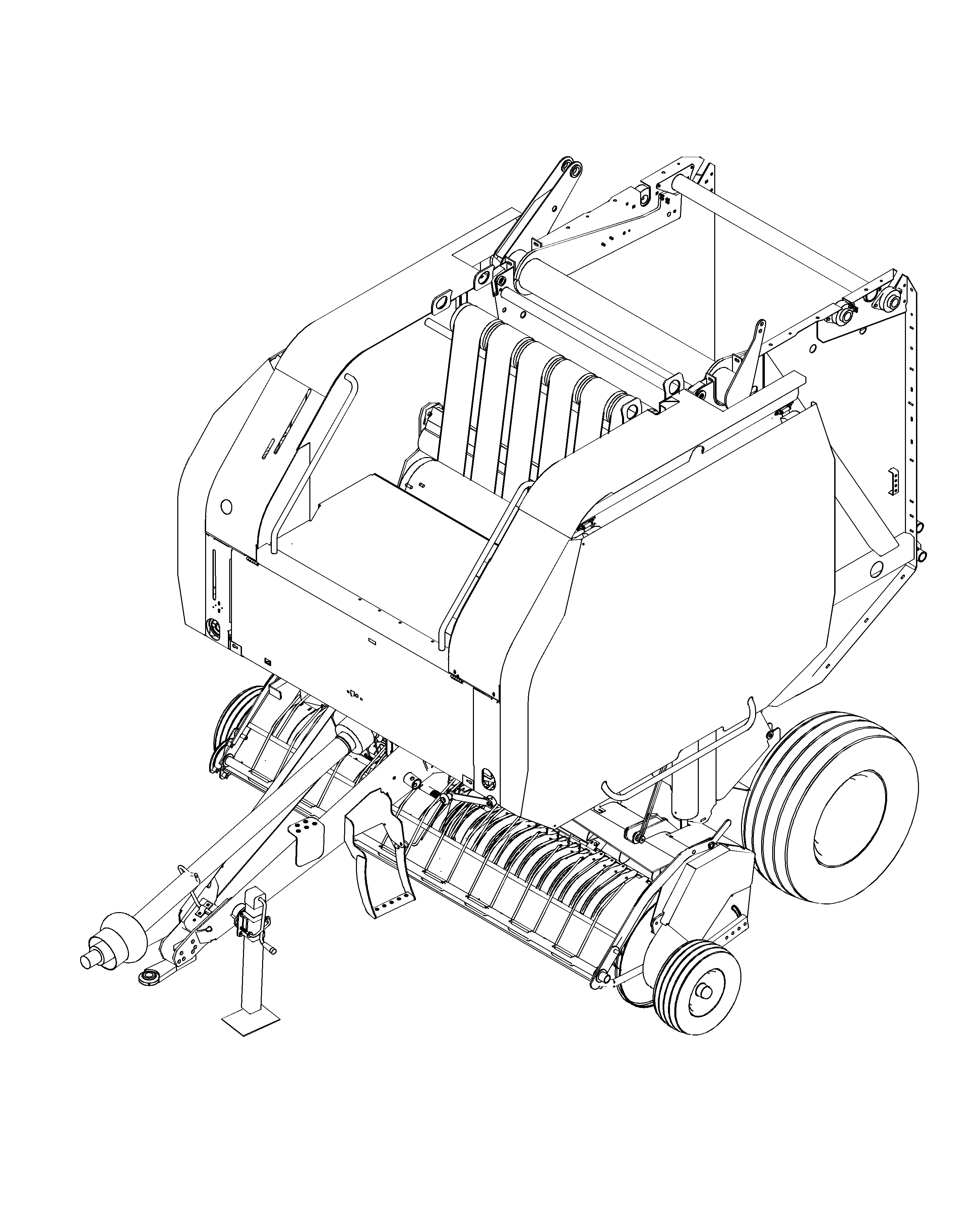 new holland baler parts diagram