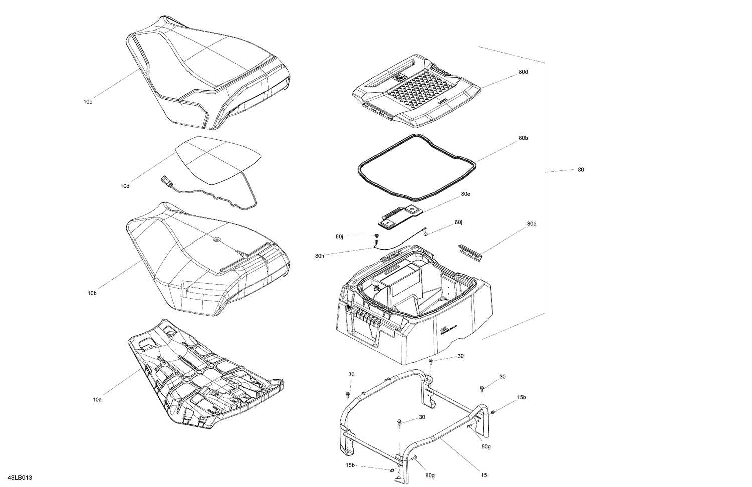 brp oem parts diagram