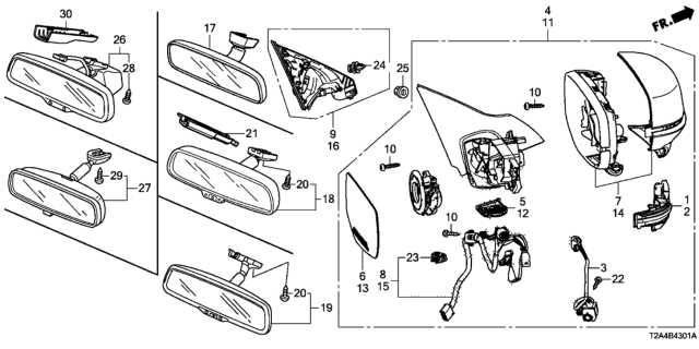 2013 honda accord parts diagram